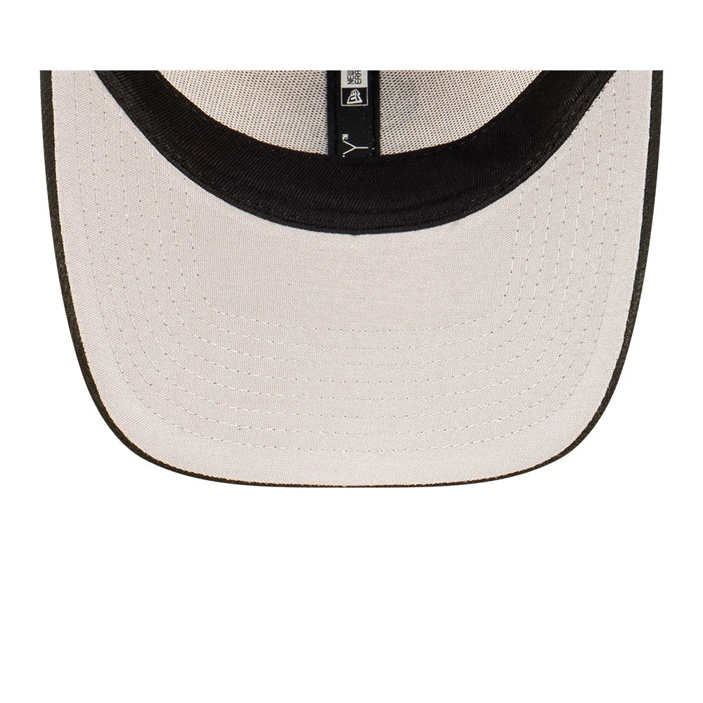 Chicago White Sox Hat - Repreve 2-Tone Stone Black MLB 9Forty Strapback Cap - New Era